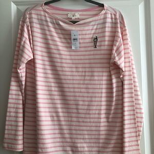 Lou and Grey Striped Tee NWT